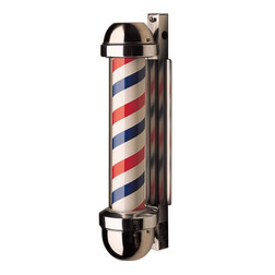William Marvy Barber Pole No. 405 One Light, 6"W x 24"H William Marvy Barber Pole No. 405 One Light, 6"W x 24"H