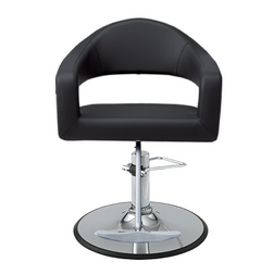Takara Belmont Luxury Styling Chair, KNOLL front view Takara Belmont Luxury Styling Chair, KNOLL front view
