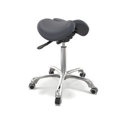 Master Massage Saddle Stool, BERKELEY, Royal Blue 