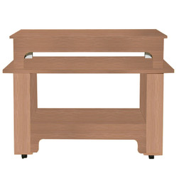 ANS Manicure Quick Dry Table, CLASSIC, Dual, Uptown Walnut
