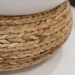 BANANA LEAF Portable Pedicure Bowl Stool closeup BANANA LEAF Portable Pedicure Bowl Stool closeup