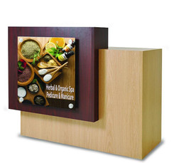 ANS Nail Salon Furniture Reception Counter, CONTEMPO