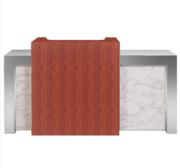 72" MARBLE Reception Counter + ADA Accessible & Customizable Laminates 72" MARBLE Reception Counter + ADA Accessible & Customizable Laminates