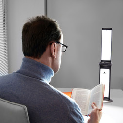 Daylight Co. Therapy Lamp, TWOSUN, In Use