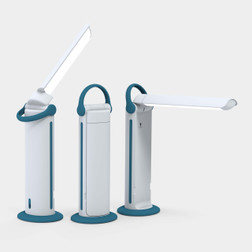 Daylight Co. Portable Lamp, TWIST 2 GO, Easy Twist Shade™ Positions