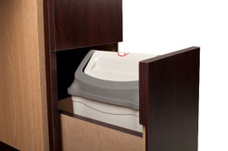 ANS Manicure Nail Table, Classic SPACE SAVER IMC Vent trash can