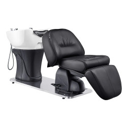DIR Shampoo Station, MAXIMUS, Black, Adjustable and Removeable Headrest