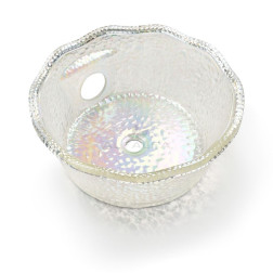ANS Pedicure Spa Lotus Glass Sink Bowl