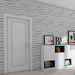 Deco Salon Furniture Décor, 3D Wall Panel - Sahara in use Deco Salon Furniture Décor, 3D Wall Panel - Sahara in use
