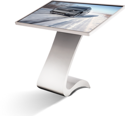 LEDScopic S-Design Computer Touch Screen Kiosk 4K with program running LEDScopic S-Design Computer Touch Screen Kiosk 4K with program running