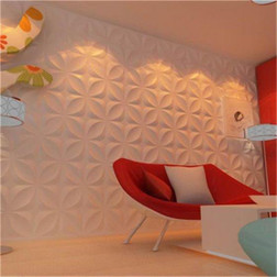 Deco Salon Furniture Décor, 3D Wall Panel - Clover in use