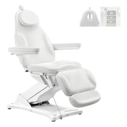 DIR Electric Dental Chair, BELLUCCI, White, Headrest with Breathing Hole Option and Remote Control  DIR Electric Dental Chair, BELLUCCI, White, Headrest with Breathing Hole Option and Remote Control