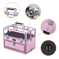 Byootique MassLux 2in1 Traveling Nail Technician Case, construction features Byootique MassLux 2in1 Traveling Nail Technician Case, construction features