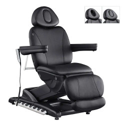 DIR Heated Electric Plastic Surgery Chair, APOLLO, Black, Headrest with Face Hole DIR Heated Electric Plastic Surgery Chair, APOLLO, Black, Headrest with Face Hole