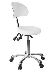 ComfortLift Backed Esthetician Stool, 1025B Aria-SF ComfortLift Backed Esthetician Stool, 1025B Aria-SF
