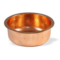 Touch America Copper Pedicure Basin, SARITA, Full View Touch America Copper Pedicure Basin, SARITA, Full View