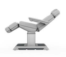 VISTA Electric Facial & Med Spa Chair left side view in tilt
