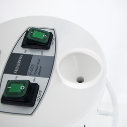 Silverfox Facial Steamer, F-003 + Ozone view of refill funnel