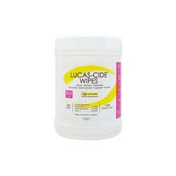 Lucas-Cide Disinfectant Wipes, 12 Pack, Front View