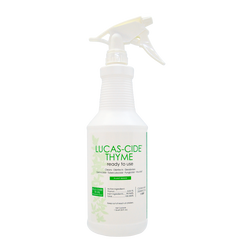 Lucas-Cide Thyme Disinfectant Spray, Quart, Front View
