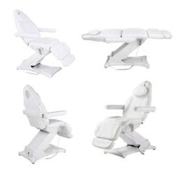 Dermalogic Electric Plastic Surgery Chair, BENTON, White, Multiple Position Adjustments Dermalogic Electric Plastic Surgery Chair, BENTON, White, Multiple Position Adjustments