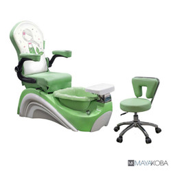 Mayakoba Kids Pedicure Spa Chair, BUTTERCUP Mayakoba