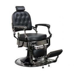 Deco Salon Furniture Barber Chair, REMINGTON, Black