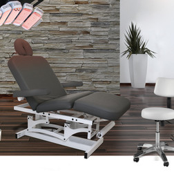 Silhouet-Tone Multi-Use Spa Treatment Table, LAGUNA MIST, 32'', Pictured in Treatment Room 