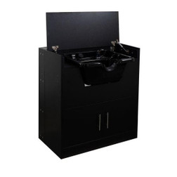 Deco Salon Furniture Shampoo Station, BENTLEY flip-up countertop Deco Salon Furniture Shampoo Station, BENTLEY flip-up countertop