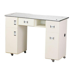 Deco Salon Manicure Table LE BEAU back