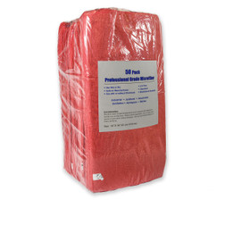 Heavyweight Microfiber Towels, 3.5 Grams, 16" x 16" (50 Pack) Heavyweight Microfiber Towels, 3.5 Grams, 16" x 16" (50 Pack)