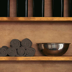 Lightweight Bleach Resistant Cotton Terry Salon Towels, 16" x 27" (12 Pack) ERC Wiping Products