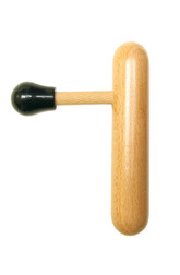 Master Massage Wooden Press T Bar, Side View