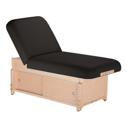 Earthlite SEDONA Stationary Massage Table, Tilt black with cabinet base Earthlite SEDONA Stationary Massage Table, Tilt black with cabinet base