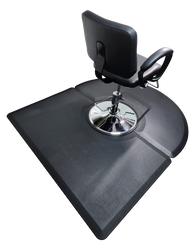 COMFORT CRAFT Classic Texas Two Step Rhino Salon Floor Mat, back view