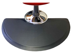 XTRA-FLEX Rhino Salon Anti-Fatigue Floor Mat, semi-circle XTRA-FLEX Rhino Salon Anti-Fatigue Floor Mat, semi-circle