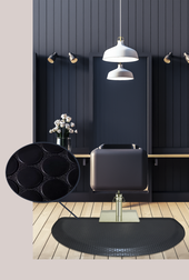 Rhino NICKELS WORTH Hair Salon Anti-Fatigue Floor Mat in a salon