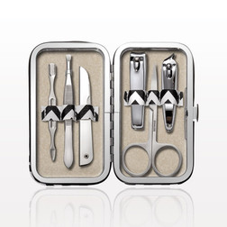 6-Piece Mini Manicure Kit, Black & White Chevron 6-Piece Mini Manicure Kit, Black & White Chevron