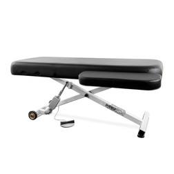 Earthlite Electric Lift HYDRA Tattoo Table armrest at foot end