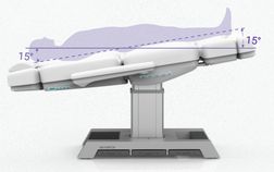 VISTA Multi-Position IV Infusion Chair in the Trendelenburg position