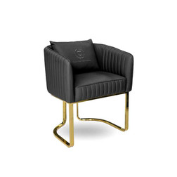T-Spa Nail Salon Customer Chair, BERWIN black T-Spa Nail Salon Customer Chair, BERWIN black