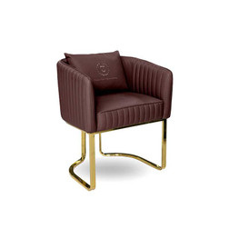 T-Spa Nail Salon Customer Chair, BERWIN chocolate T-Spa Nail Salon Customer Chair, BERWIN chocolate