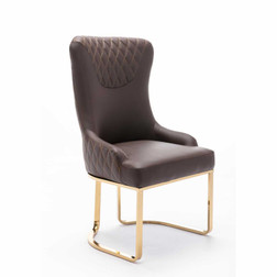 T-Spa Nail Salon Customer Chair, DIANA chocolate T-Spa Nail Salon Customer Chair, DIANA chocolate