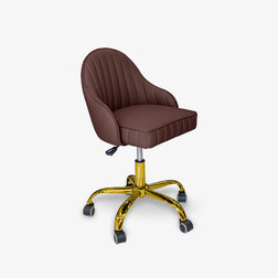 T-Spa Nail Technician Stool, BERWIN chocolate T-Spa Nail Technician Stool, BERWIN chocolate