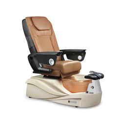 J&A EMPRESS XO Pedicure Spa Chair Mocha