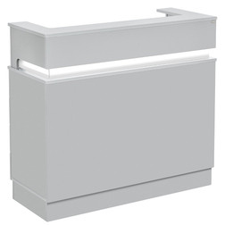 DIR Reception Desk, LANGARA, Silver DIR Reception Desk, LANGARA, Silver