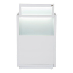 DIR Salon Furniture Reception Desk, ORACCHIOTTO White front