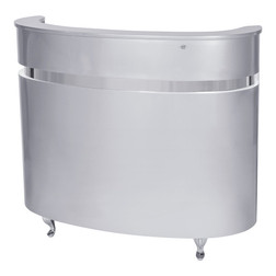 DIR Reception Counter, STAR FERRY + LED Lighting, Silver