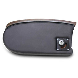 Gulfstream Pedicure Massage Chair 9640 Armrest Set + Trays, Dark Cherry Gulfstream Direct