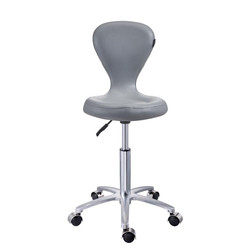 DIR Salon Furniture Technician Stool, FUTURO grey front